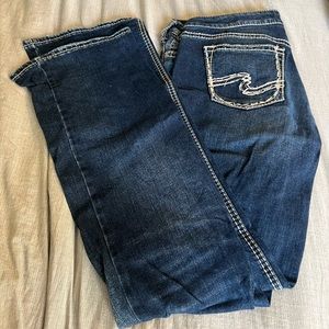 Silver Jean Co Bootcut Jeans 27x33